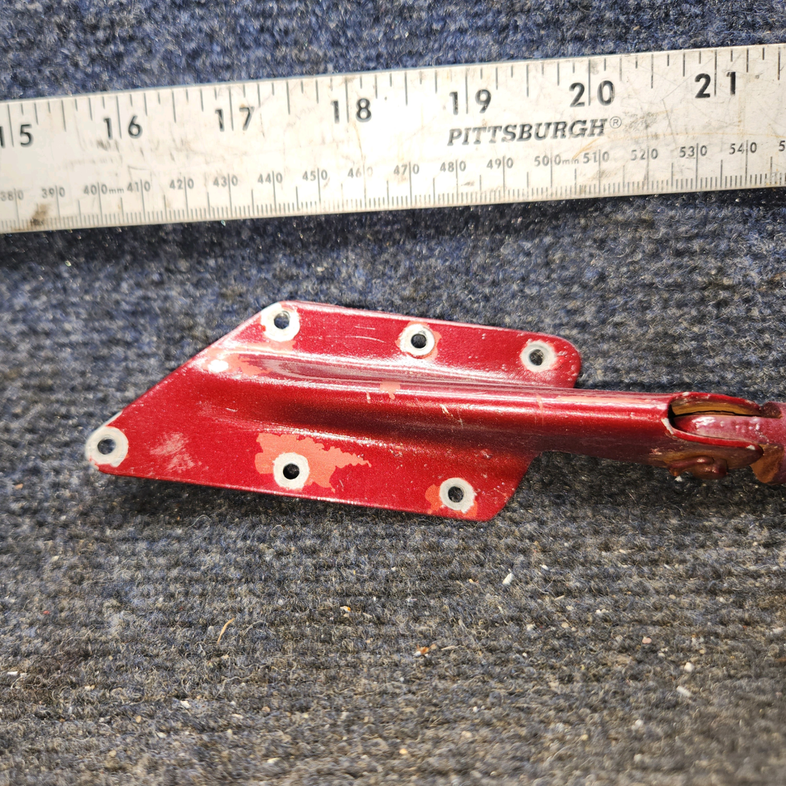 Used aircraft parts for sale, 63050-000, 63051-000 Piper PA-28-140 Cabin Door Hinge Upper and Lower
