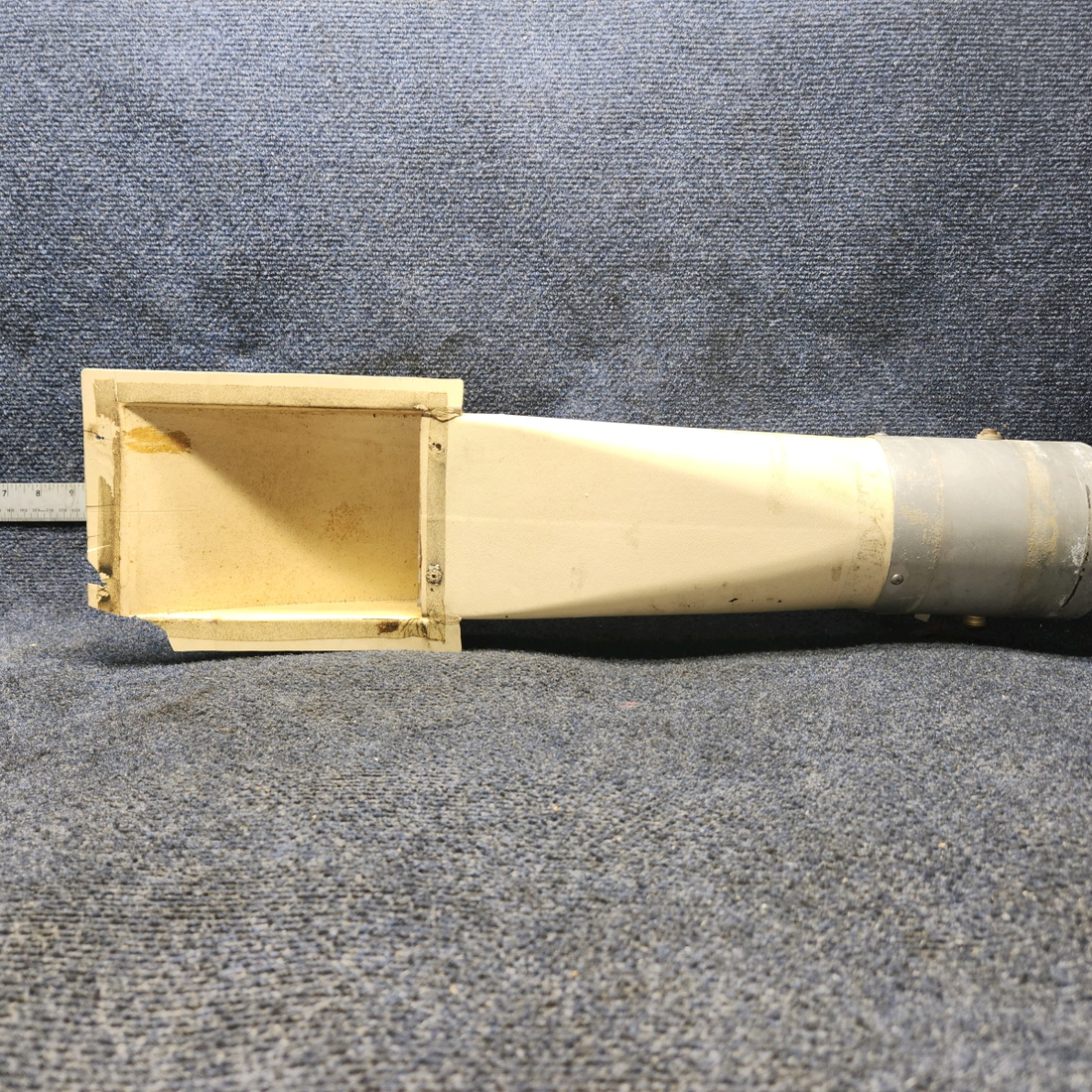 Used aircraft parts for sale, 69885-012 Piper Fresh Air Intake w Flapper Valve Assembly