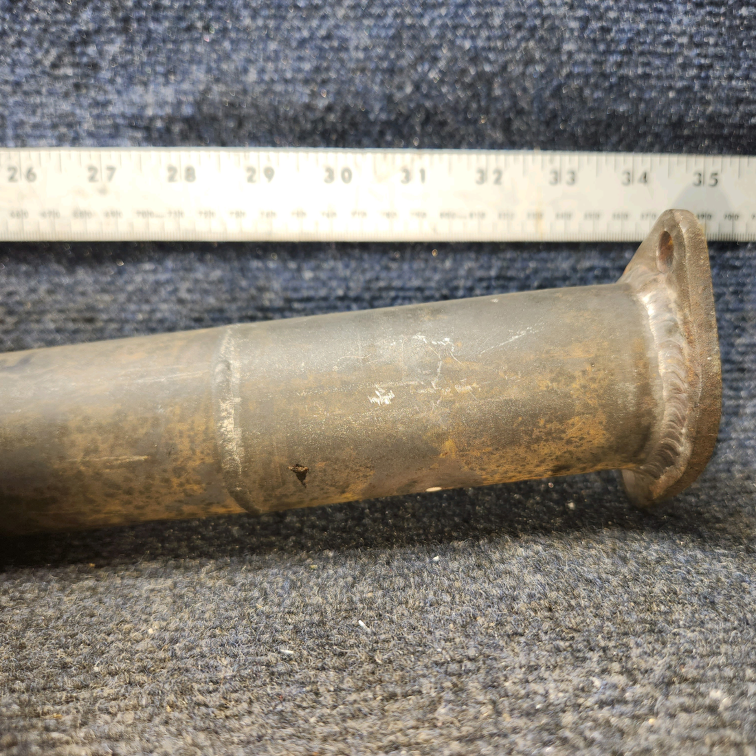 Used aircraft parts for sale, 38137-005 Lycoming IO-540-K1G5 Piper PA32RT-300 Exhaust Stack - RH Forward