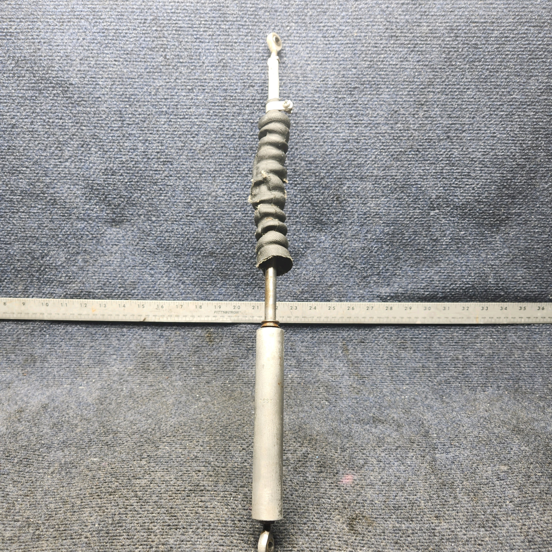 Used aircraft parts for sale, 35-825165 Beechcraft A23A Musketeer Custom III BARREL ASSEMBLY NOSE GEAR STEERING ARM