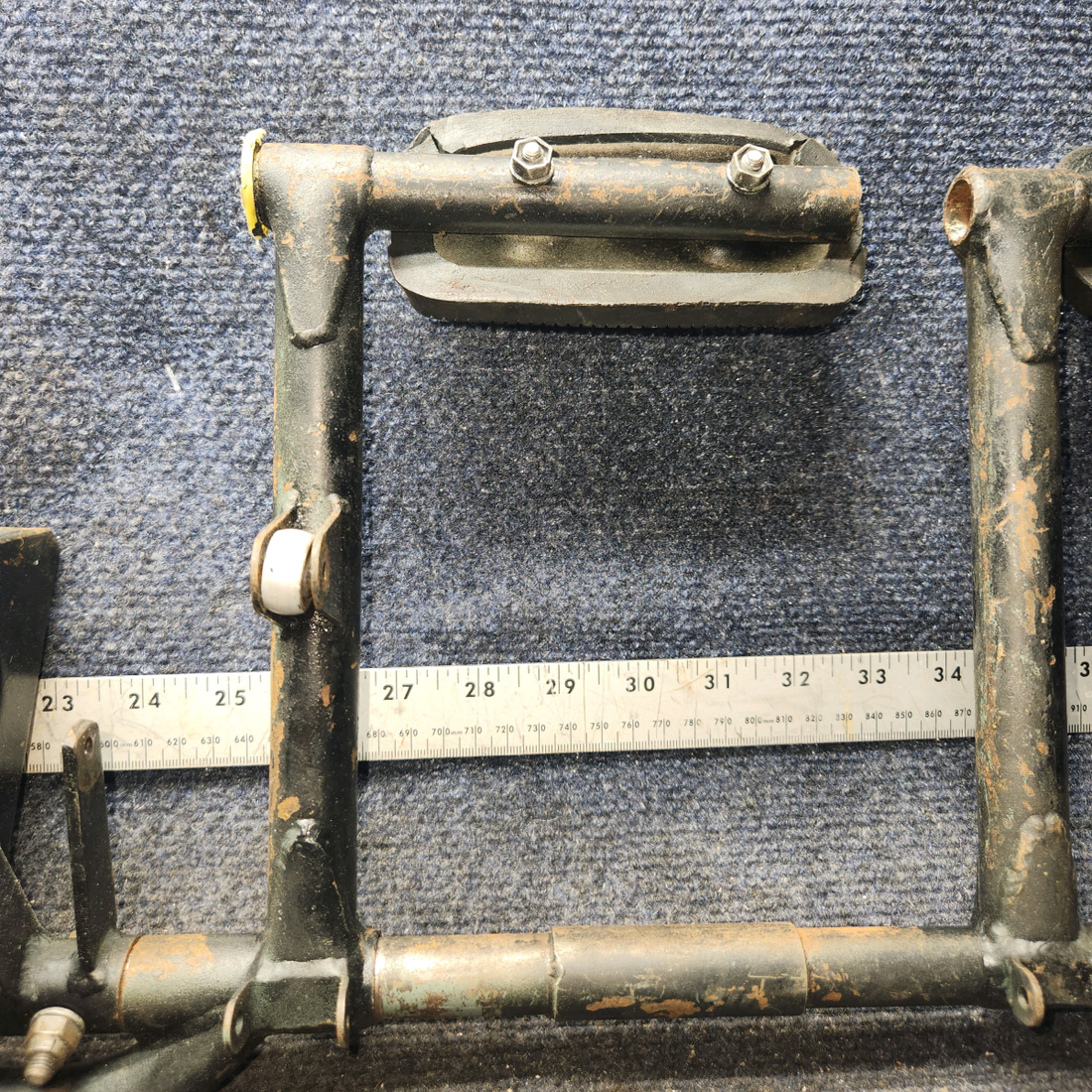 Used aircraft parts for sale, 63459-12 Piper PA28-140 Rudder Pedal Assembly