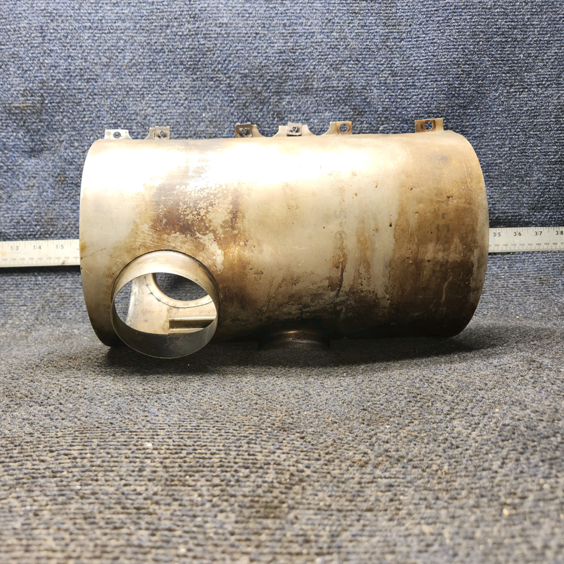 Used aircraft parts for sale, 0550176-37 Cessna 172F Shroud Assy Exhaust - LH