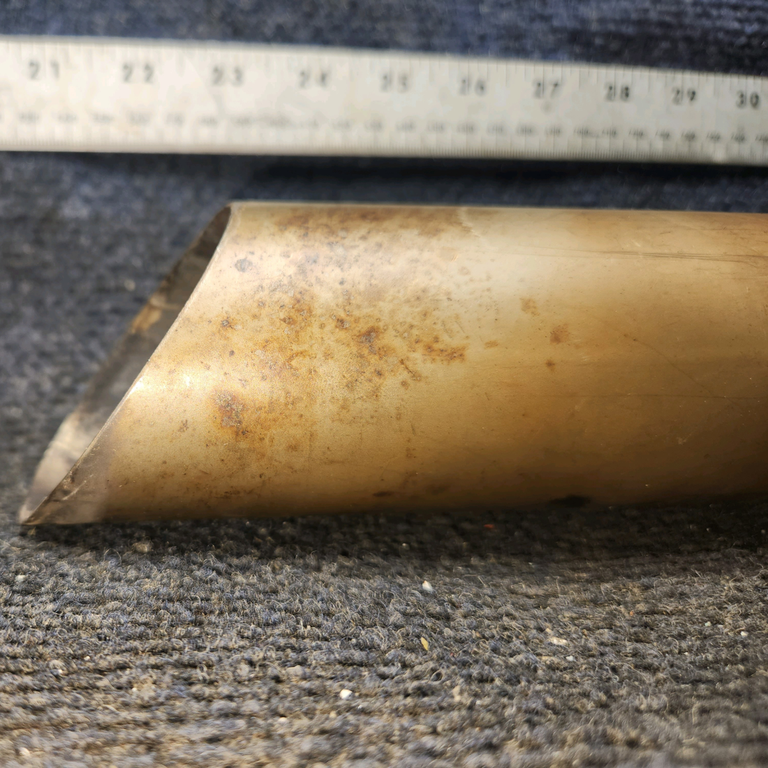 Used aircraft parts for sale, 0550176-54 Cessna 172E Tailpipe Assembly