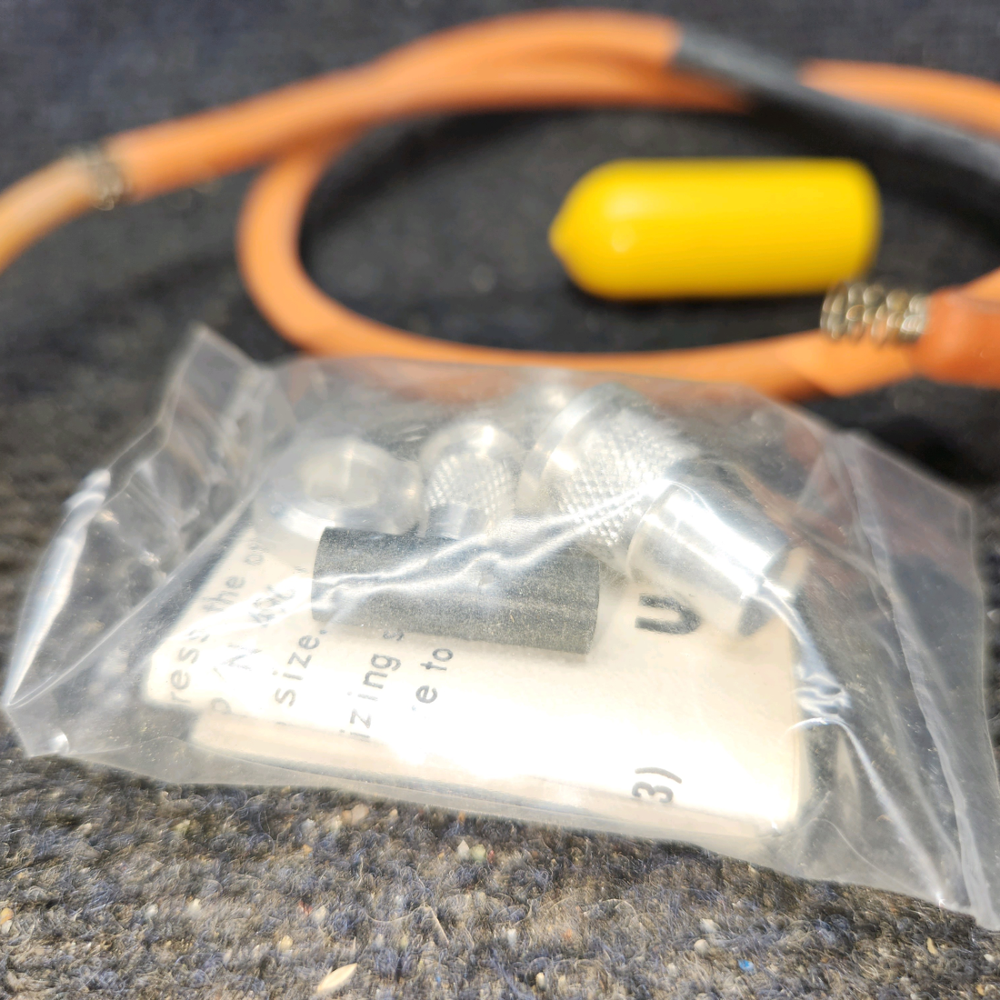 Used aircraft parts for sale, 100-24 Parker Airborne 100 Series Continental, Lycoming Repair Kit for Ignition Leads