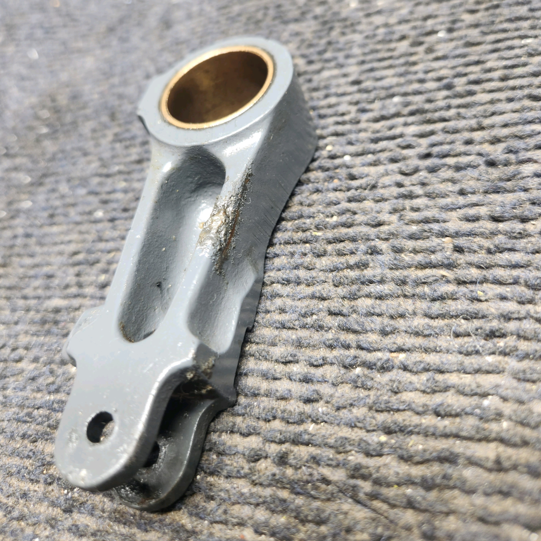 Used aircraft parts for sale, 35-524367-3 Beechcraft 35-33 Co-Pilot Rudder Pedal Arm Assy - RH