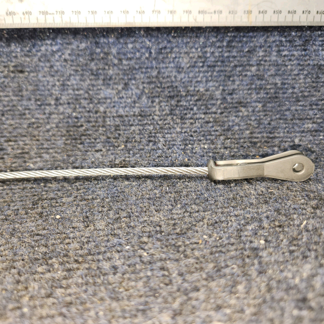 Used aircraft parts for sale, 0510105-152 Cessna Cable Rudder Aft