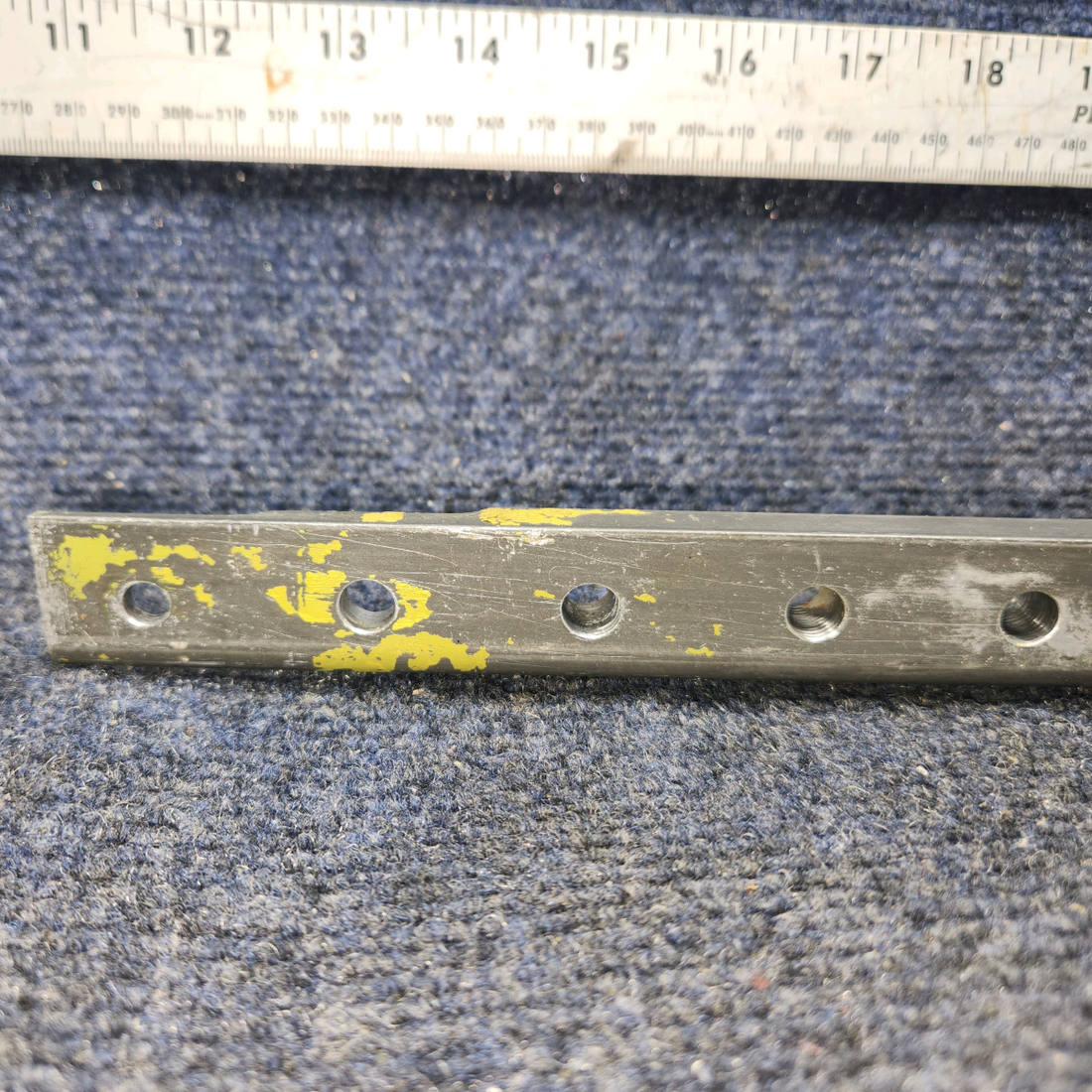 Used aircraft parts for sale, 169-110018 Beechcraft A24R Fitting Spar Cap Lower Splice FORWARD