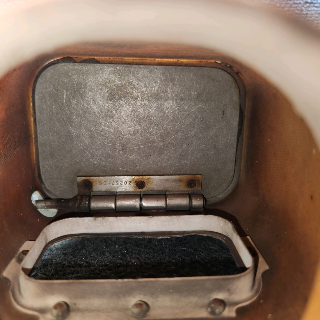 Used aircraft parts for sale, 0753011-1 cessna 172N Cabin Warm Air Valve