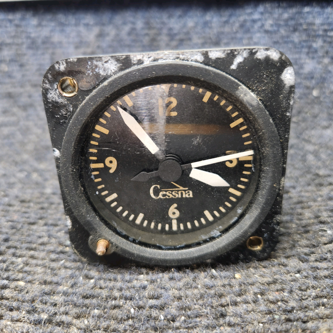Used aircraft parts for sale, S1317N1 Cessna 172F Electric Clock Indicator (Core- Inop)