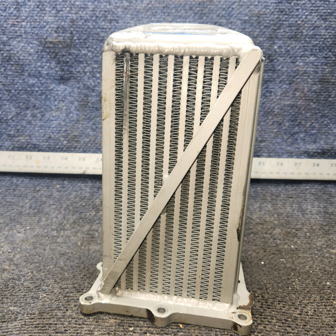 Used aircraft parts for sale, 627392 Continental O-470 Cessna 182G Oil Cooler