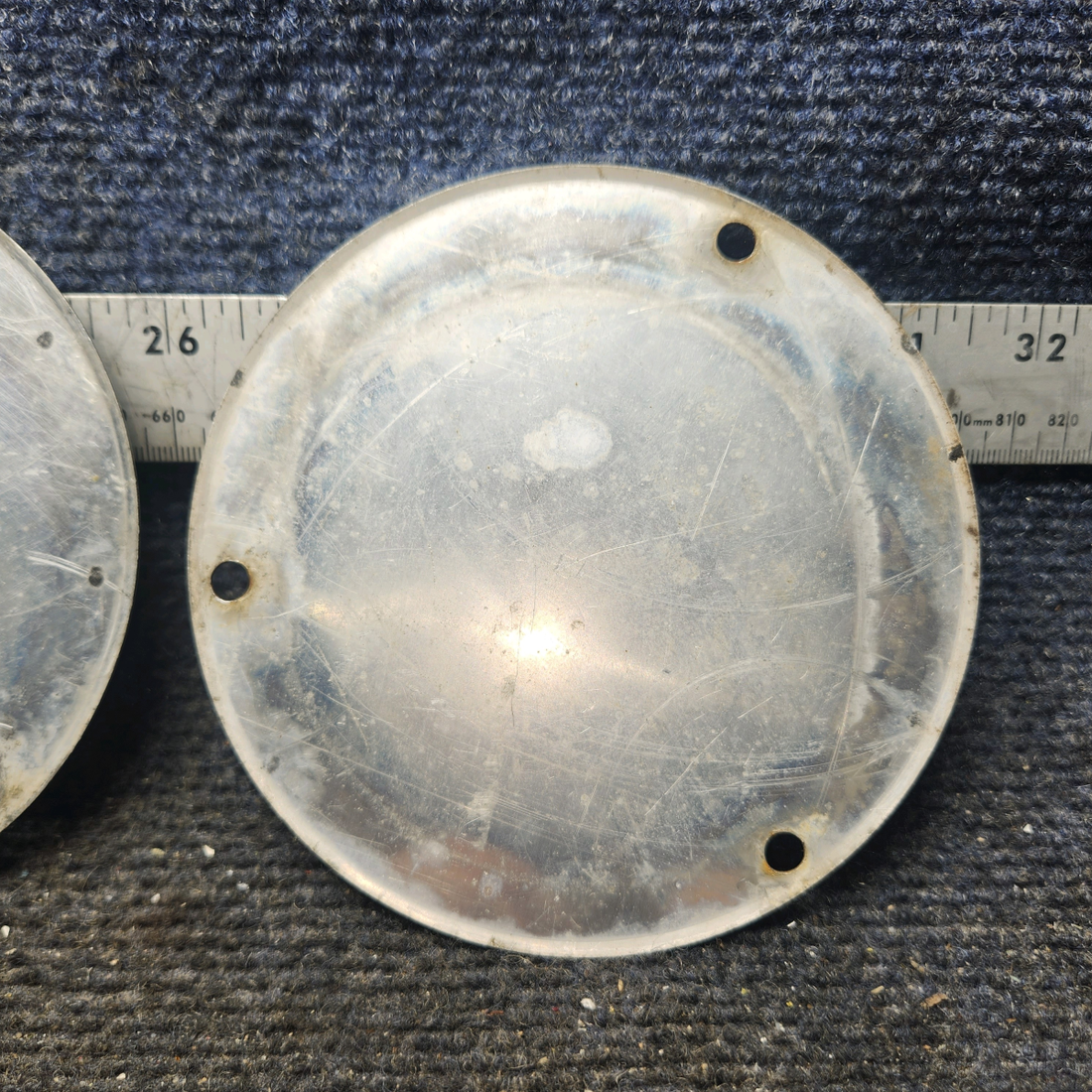 Used aircraft parts for sale, S225-9 cessna 150G Inspection Cover Plates – Set of 3