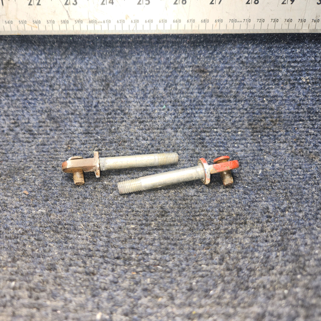 Used aircraft parts for sale, 402-057 Piper PA28-140 Main Door Hinge - Sold as Set of 2