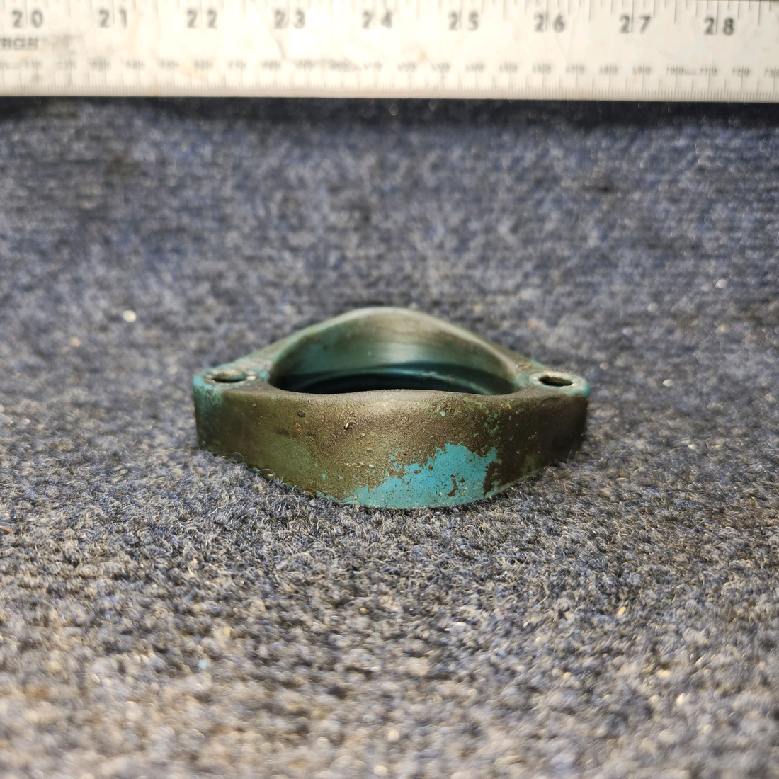 Used aircraft parts for sale, 73346 Lycoming O-320 Piper PA28-140 Upper Intake Pipe Flange – Price is for Each