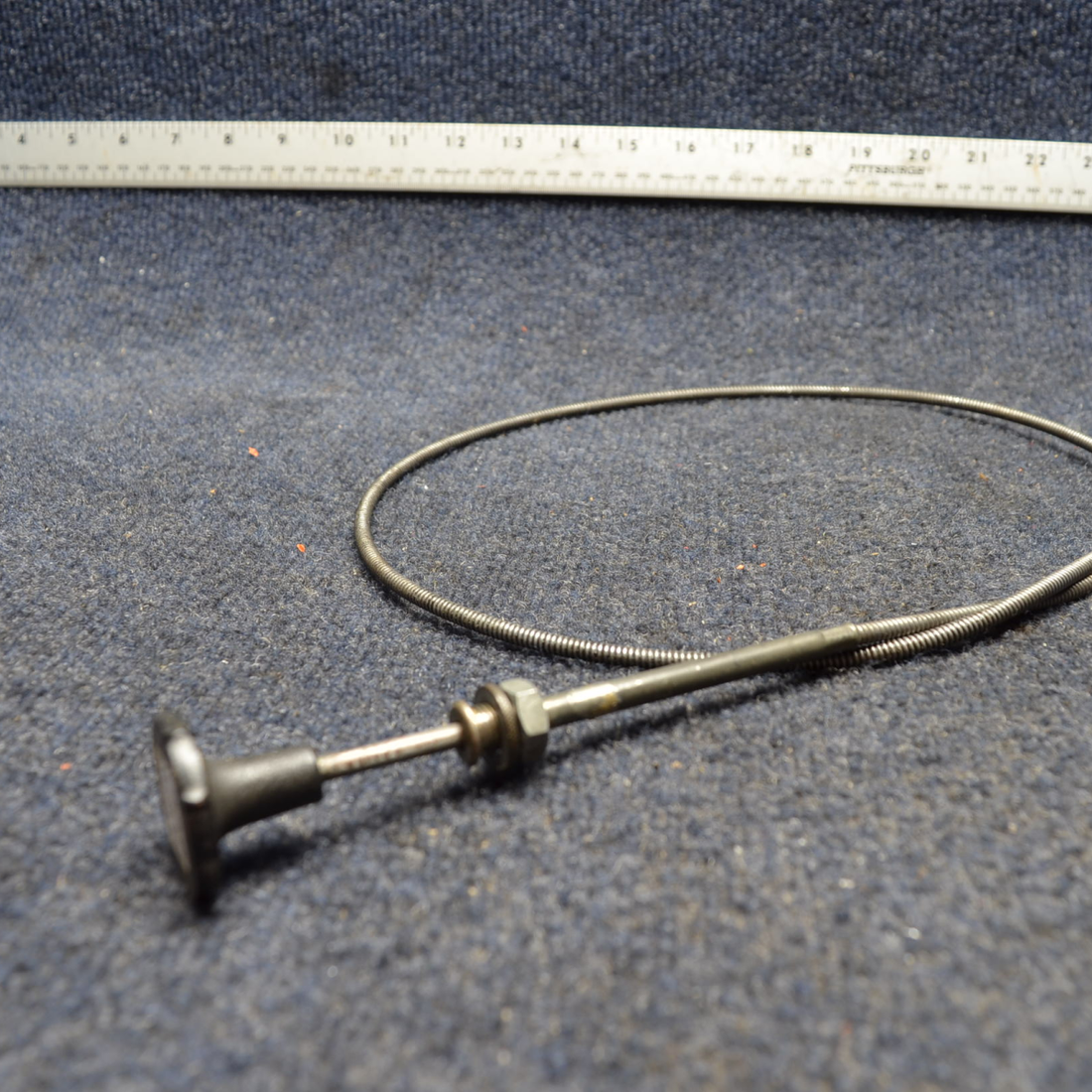 Used aircraft parts for sale, 0411090-28 Cessna C175 CESSNA CARBURATOR HEAT CONTROL CABLE