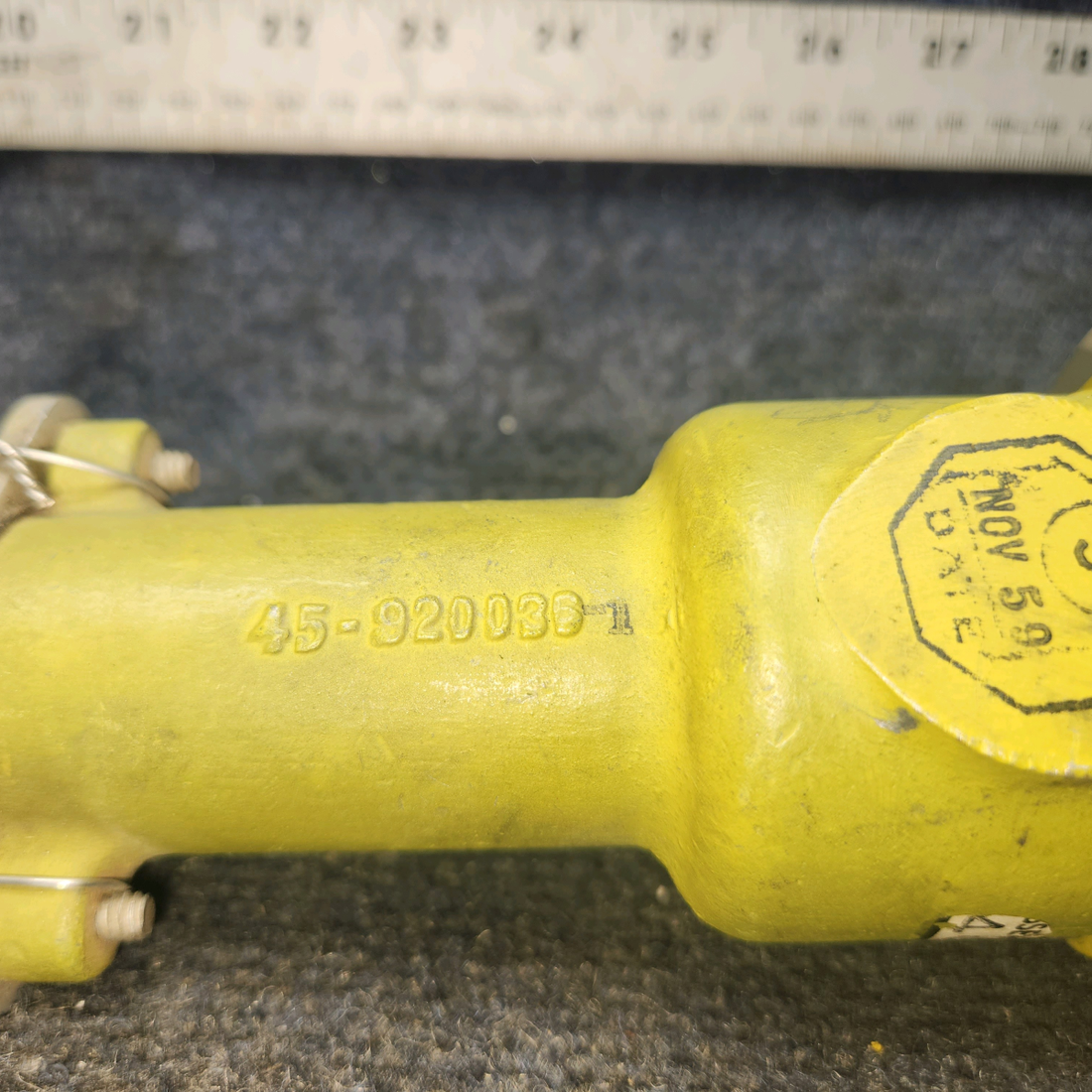 Used aircraft parts for sale, 45-920036-1 Beechcraft Fuel Selector Valve Assy