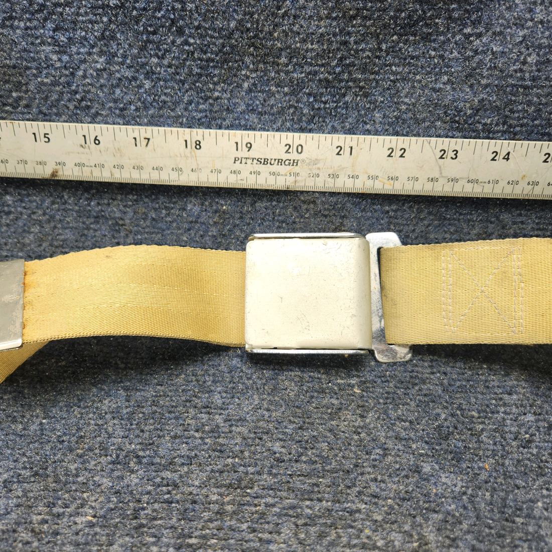 Used aircraft parts for sale, 5000B3 America Safety PIPER PA-24-250 Seatbelt Assembly BEIGE