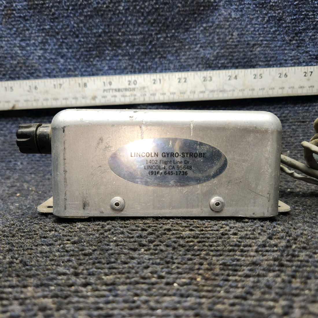 Used aircraft parts for sale, A490,T1-28 Whelen Strobe Light Power Supply (28V)