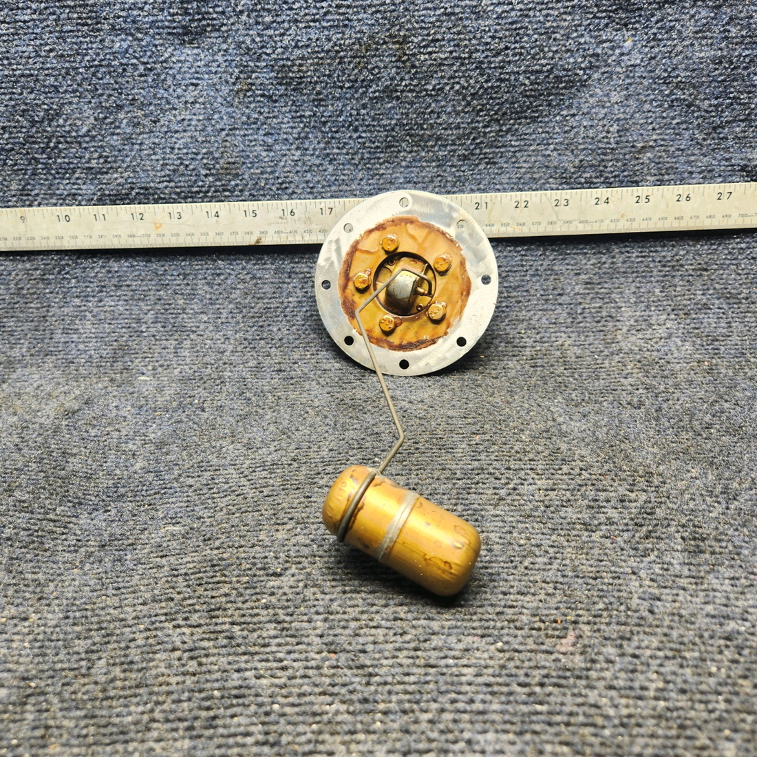 Used aircraft parts for sale, 169-380066-2 Beechcraft A24R Fuel Level Transmitter RH