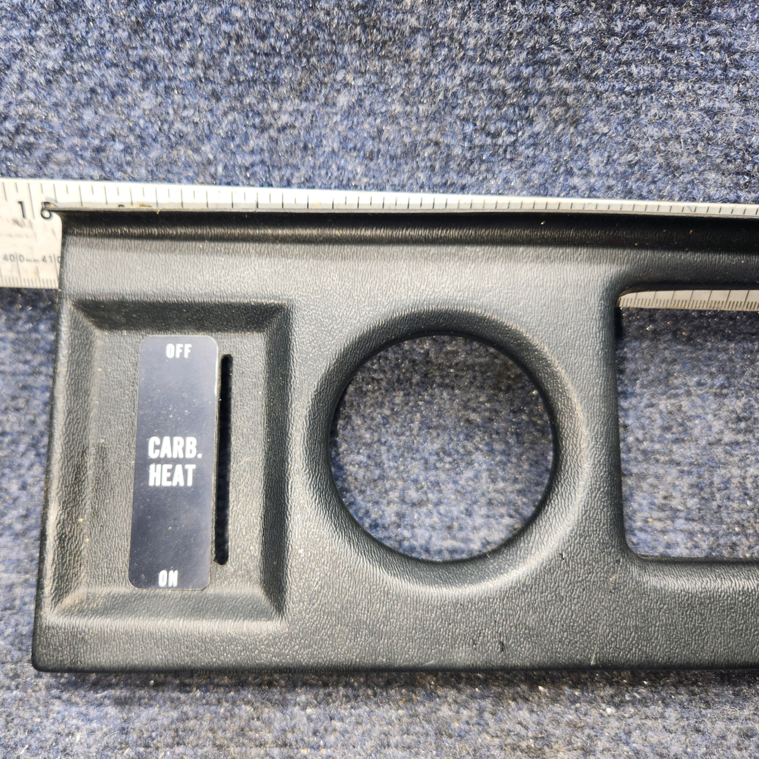 Used aircraft parts for sale, 01-028423-01 PIPER PA28-140 Instrument Panel Cover - Lower Right - 1969/1977