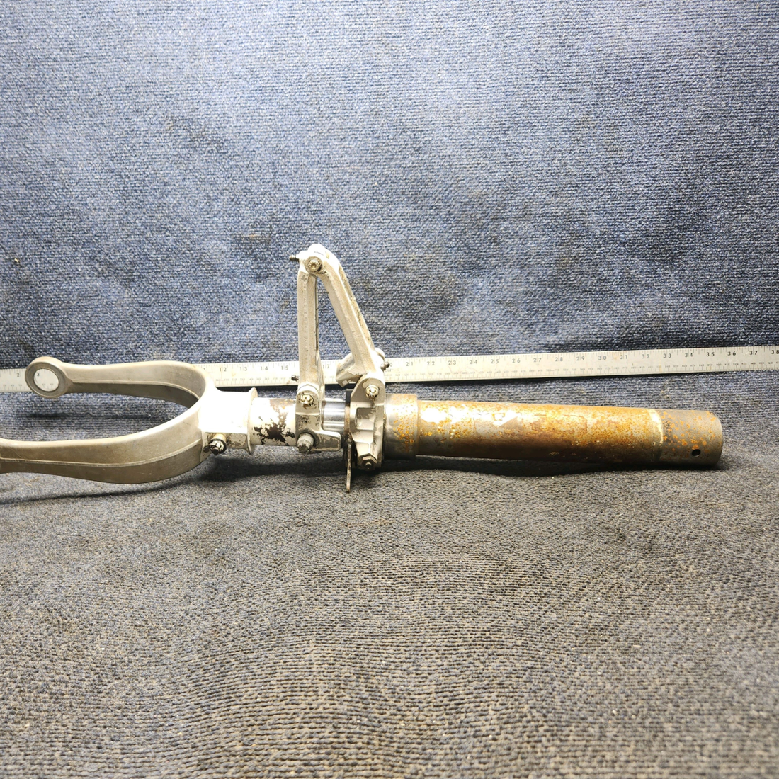 Used aircraft parts for sale, 0594300-212 Cessna 172 Nose Landing Gear Strut Tube Shock Assembly