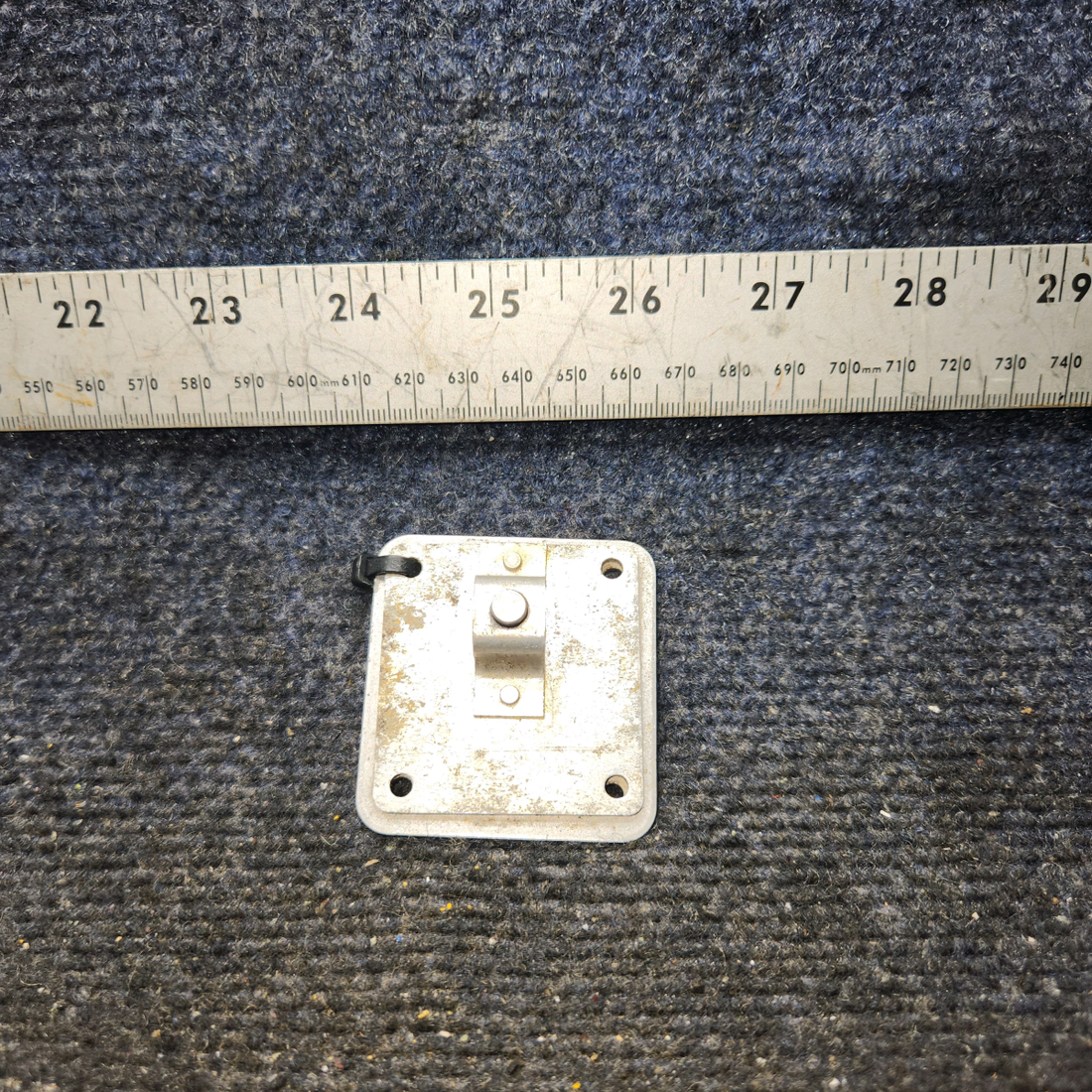 Used aircraft parts for sale, 79781-002 Piper PA32RT-300 Aft Seat Attach Plate