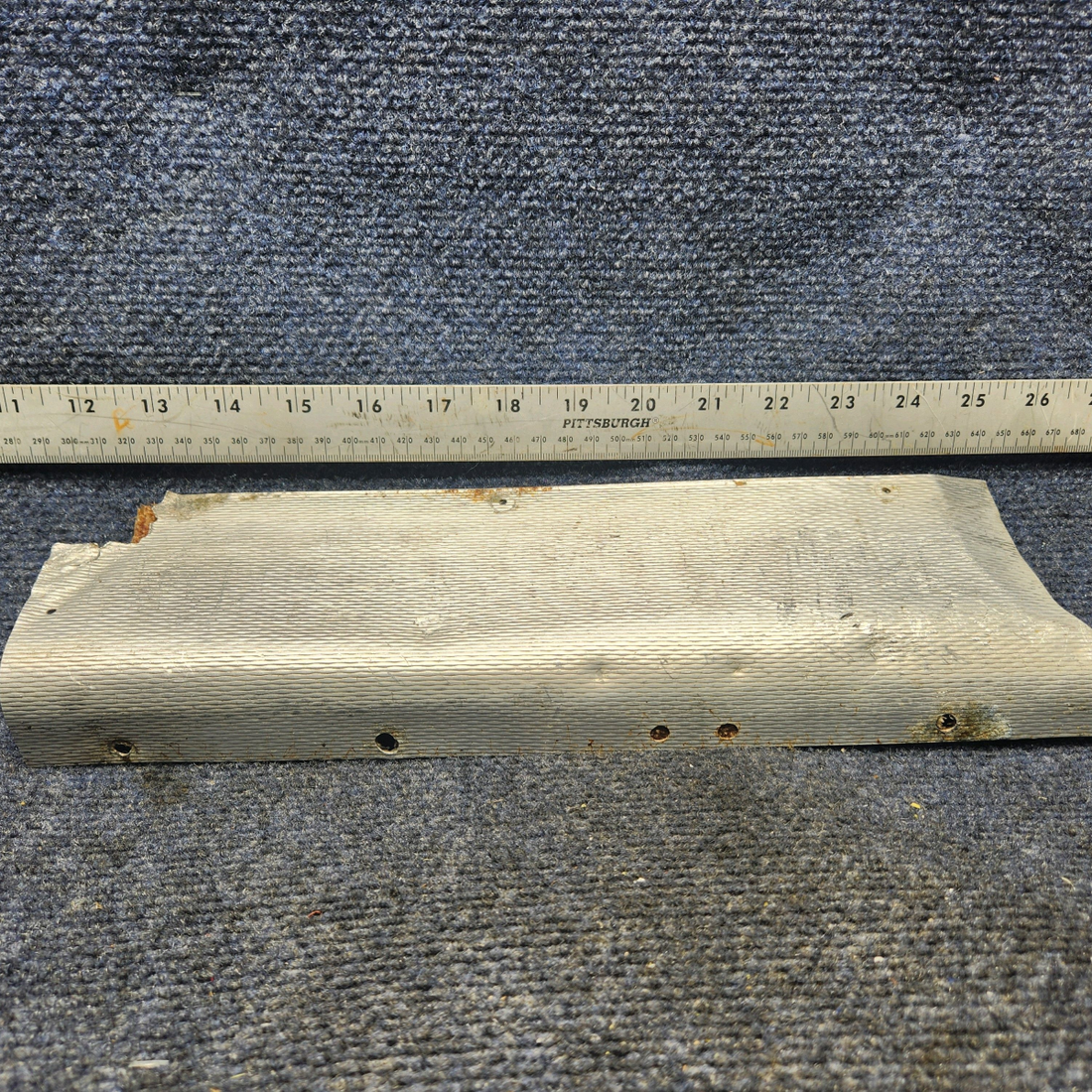 Used aircraft parts for sale, 76129-007 PIPER PA28-161 Warrior III CABIN HEAT DUCT REAR ASSEMBLY RH