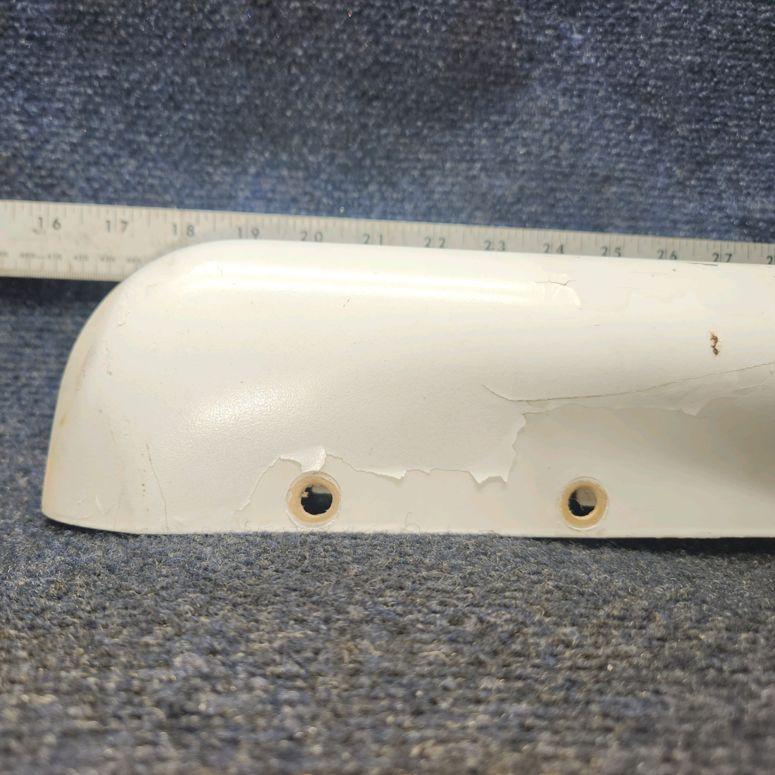 Used aircraft parts for sale, 63541-000 Piper PA28-140 Rudder Tip Assembly