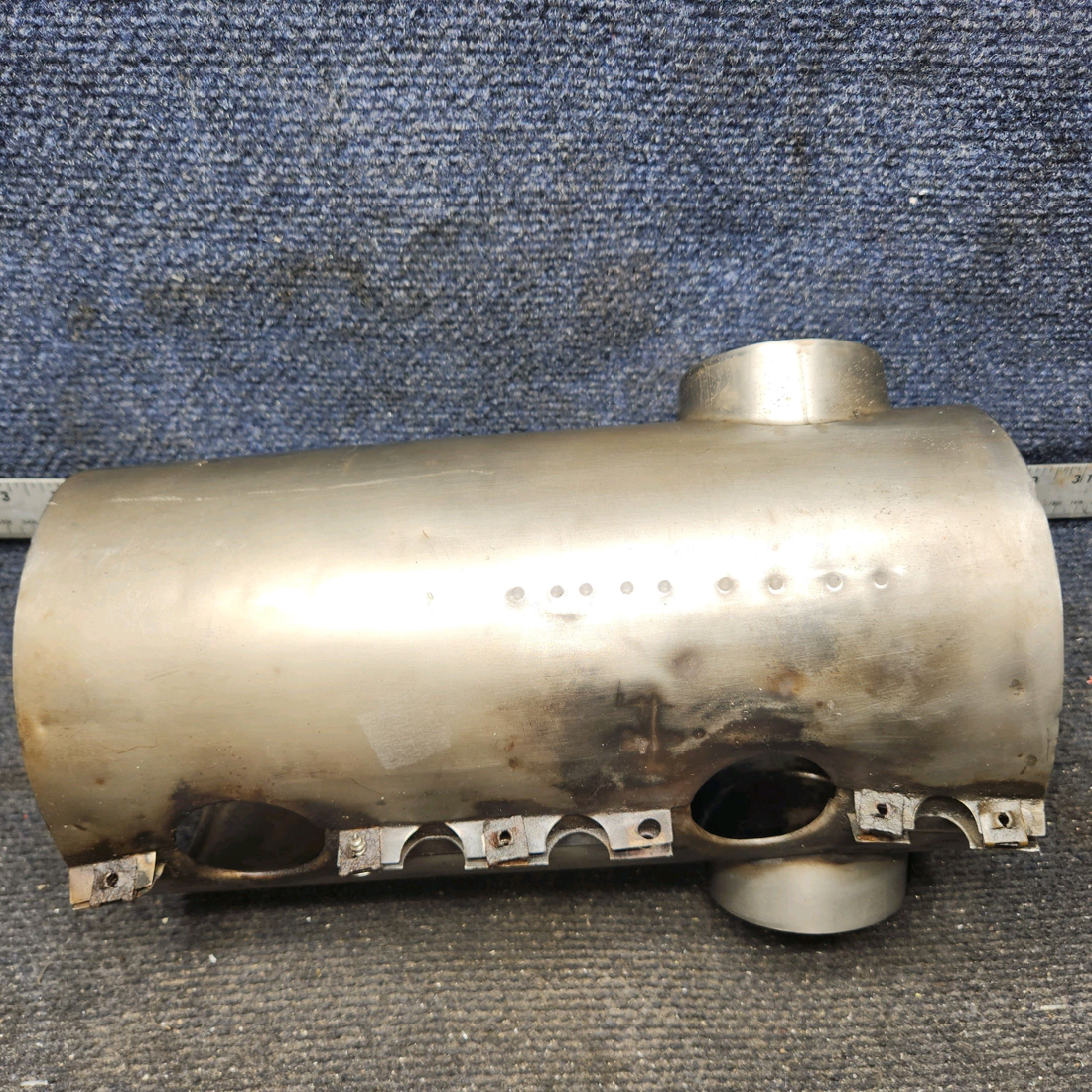 Used aircraft parts for sale, 0550176-37 Cessna 172E Shroud Assy Exhaust - LH