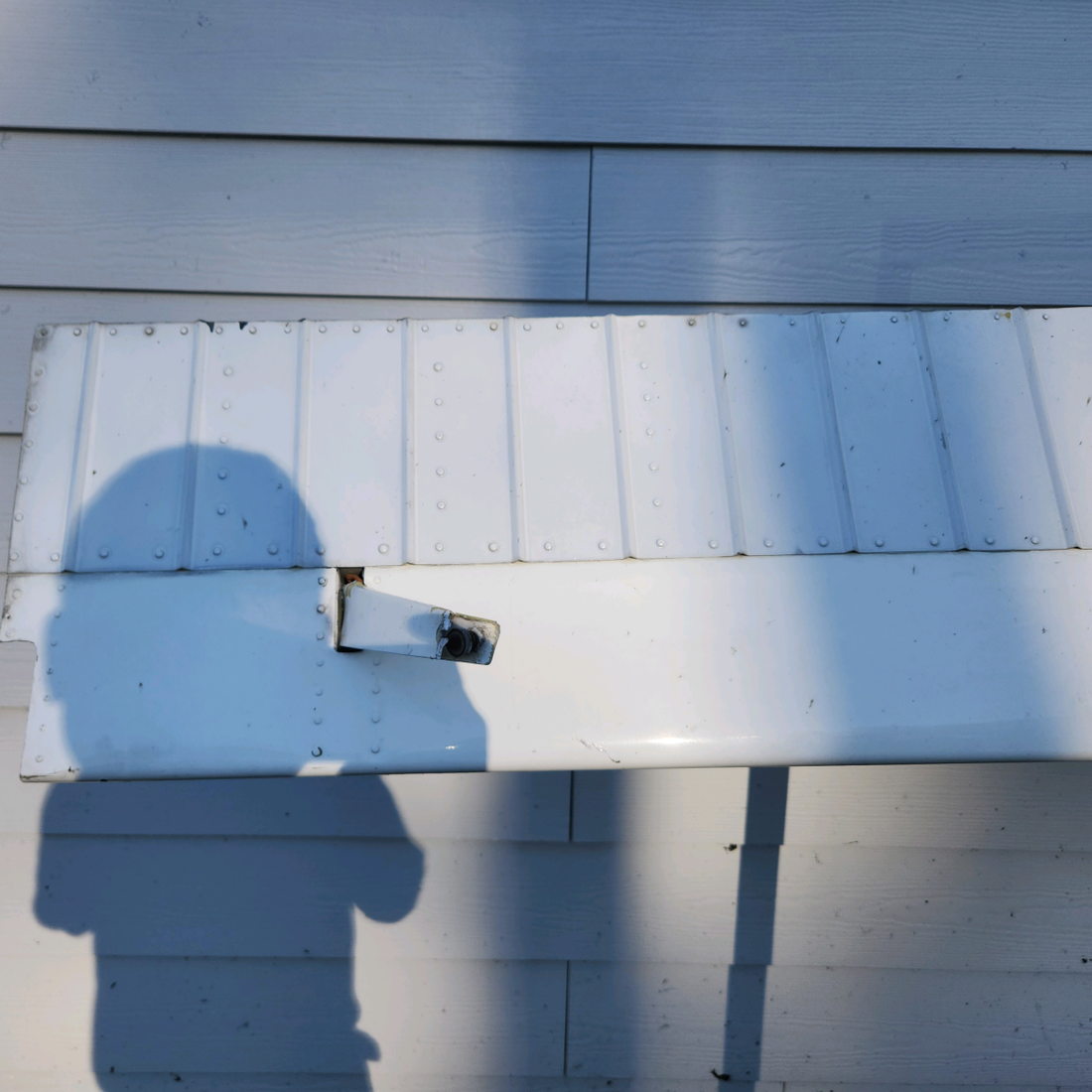 Used aircraft parts for sale, 169-160005-44 Beechcraft A24R Flap Assembly RH (Bracket Bent)  "SEE PHOTOS"