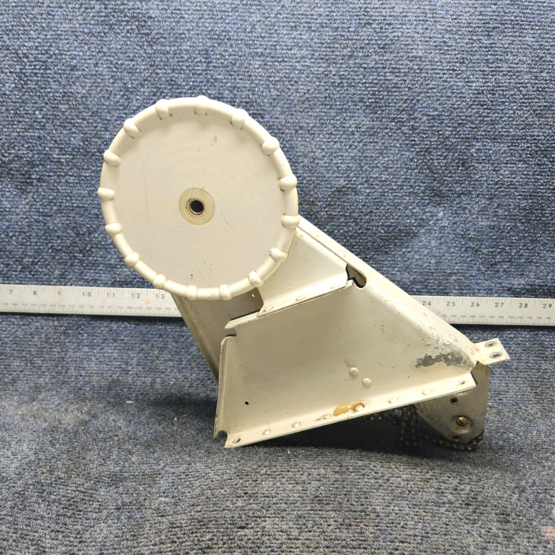 Used aircraft parts for sale, 169-524041-7 Beechcraft A24R Stabilator Tab Control Mechanism