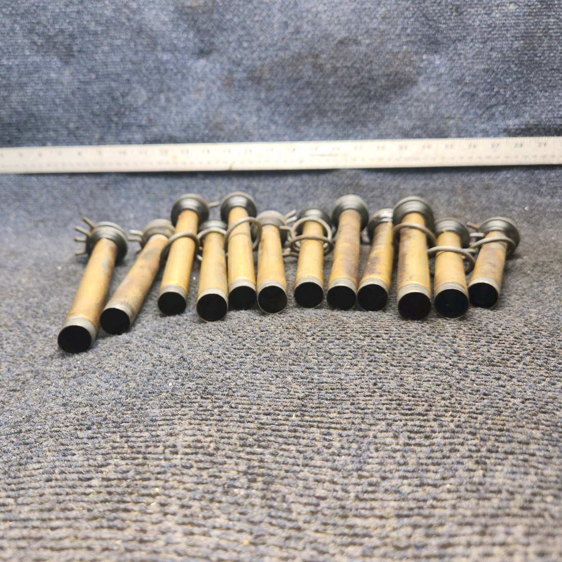 Used aircraft parts for sale, SA21284 / 21284 Continental O-300-D Cessna 172F Push Rod Housing - Set of 10