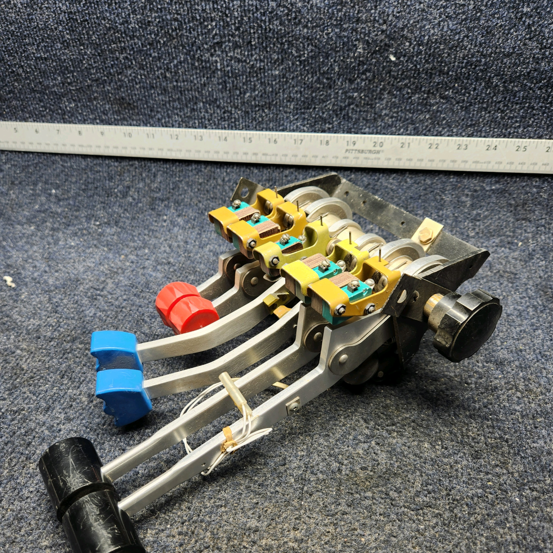 Used aircraft parts for sale, 50331-003 Piper  [part_model] Texas Several CONTROL PEDESTAL QUADRANT W/SWITCH