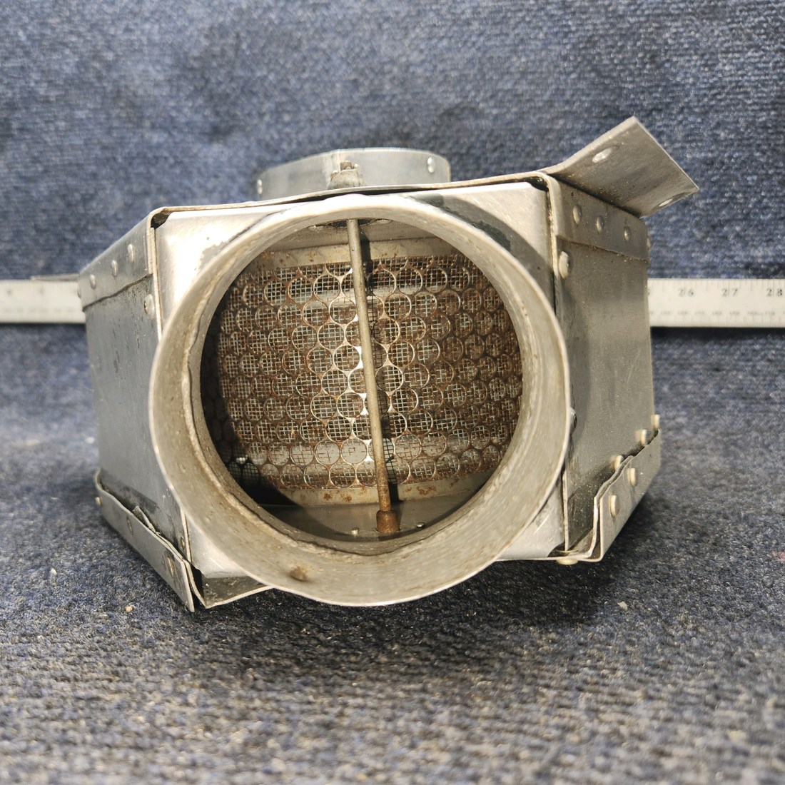 Used aircraft parts for sale, 67616-000 Piper Piper PA28RT-201 AIR FILTER BOX ASSEMBLY WITH LID