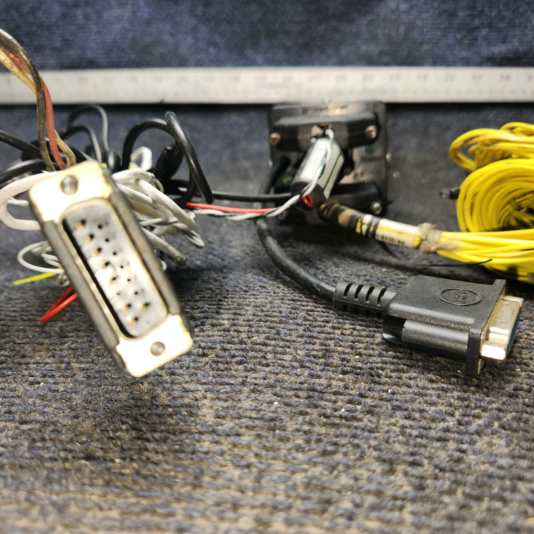 Used aircraft parts for sale, EGT-701 J.P. Instruments Beechcraft 35-33 Engine Data Monitor Set