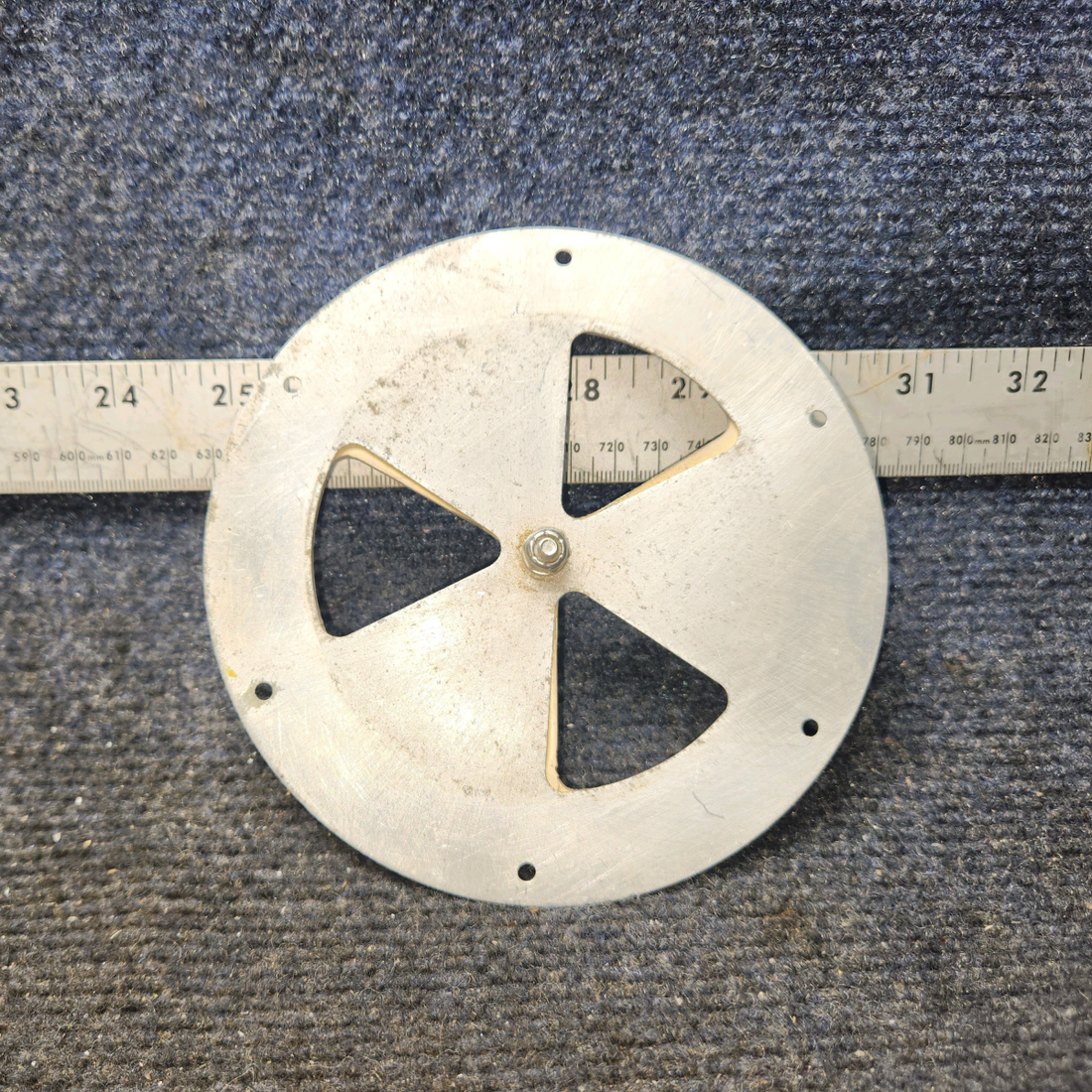 Used aircraft parts for sale, 62973-005 Piper PA32RT-300 Cabin Exhaust Vent Disc Assembly