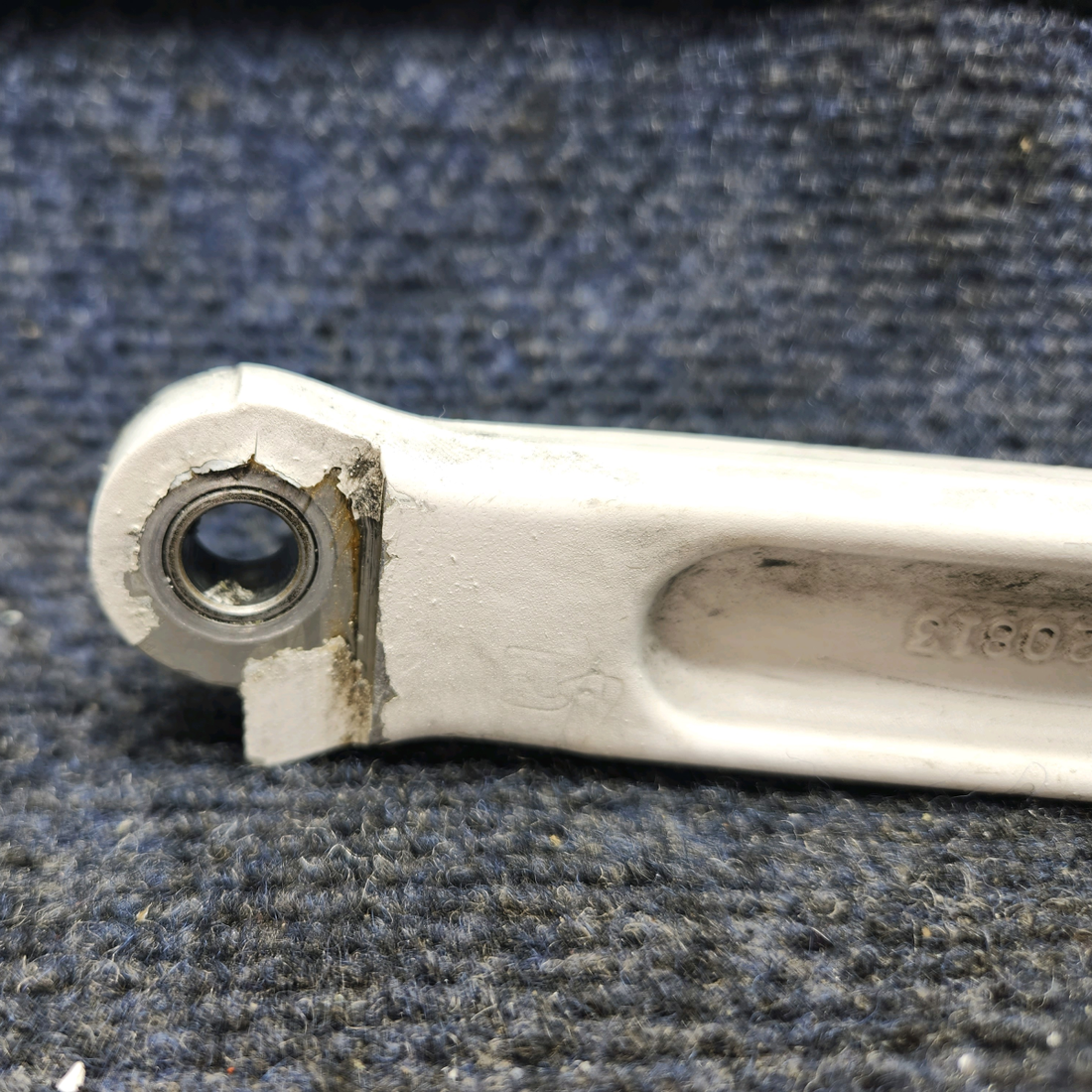 Used aircraft parts for sale, 20815-000 PIPER PA-24-250 Nose Gear Front Drag Link RH