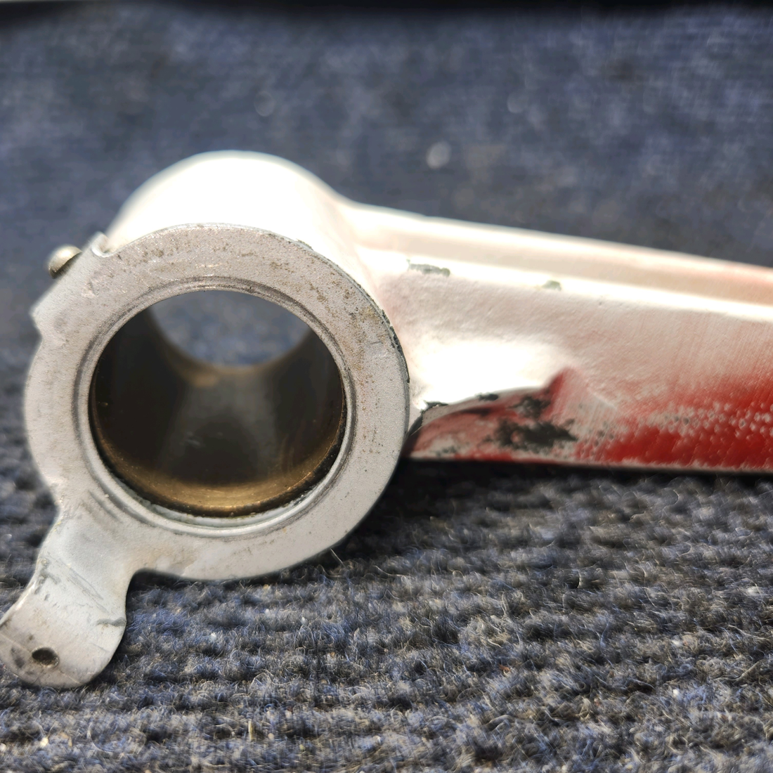 Used aircraft parts for sale, 35-820094 BEECHCRAFT 95-55B Nose Gear Retract Idler Arm