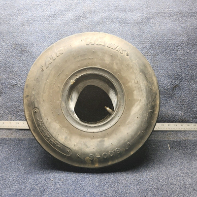 Used aircraft parts for sale, 30843 Air Hawk piper PA-28-181 6.00-6 4-Ply Type III Aircraft Tire with Tube