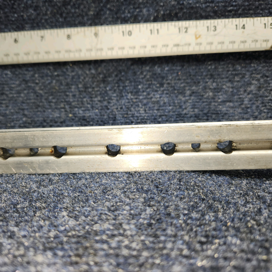 Used aircraft parts for sale, 21440-003 PIPER PA-24-250 Seat Track Outboard RH