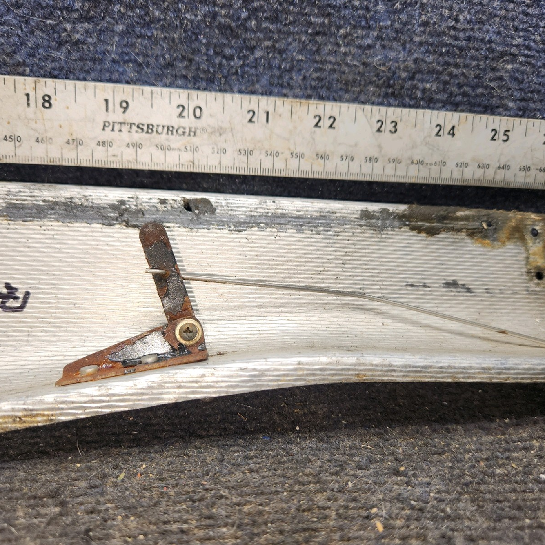 Used aircraft parts for sale, 36511-003 piper PA-28-181 Center Cabin Heat Duct Assembly RH