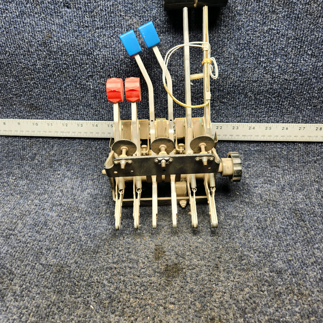 Used aircraft parts for sale, 50331-003 Piper  [part_model] Texas Several CONTROL PEDESTAL QUADRANT W/SWITCH