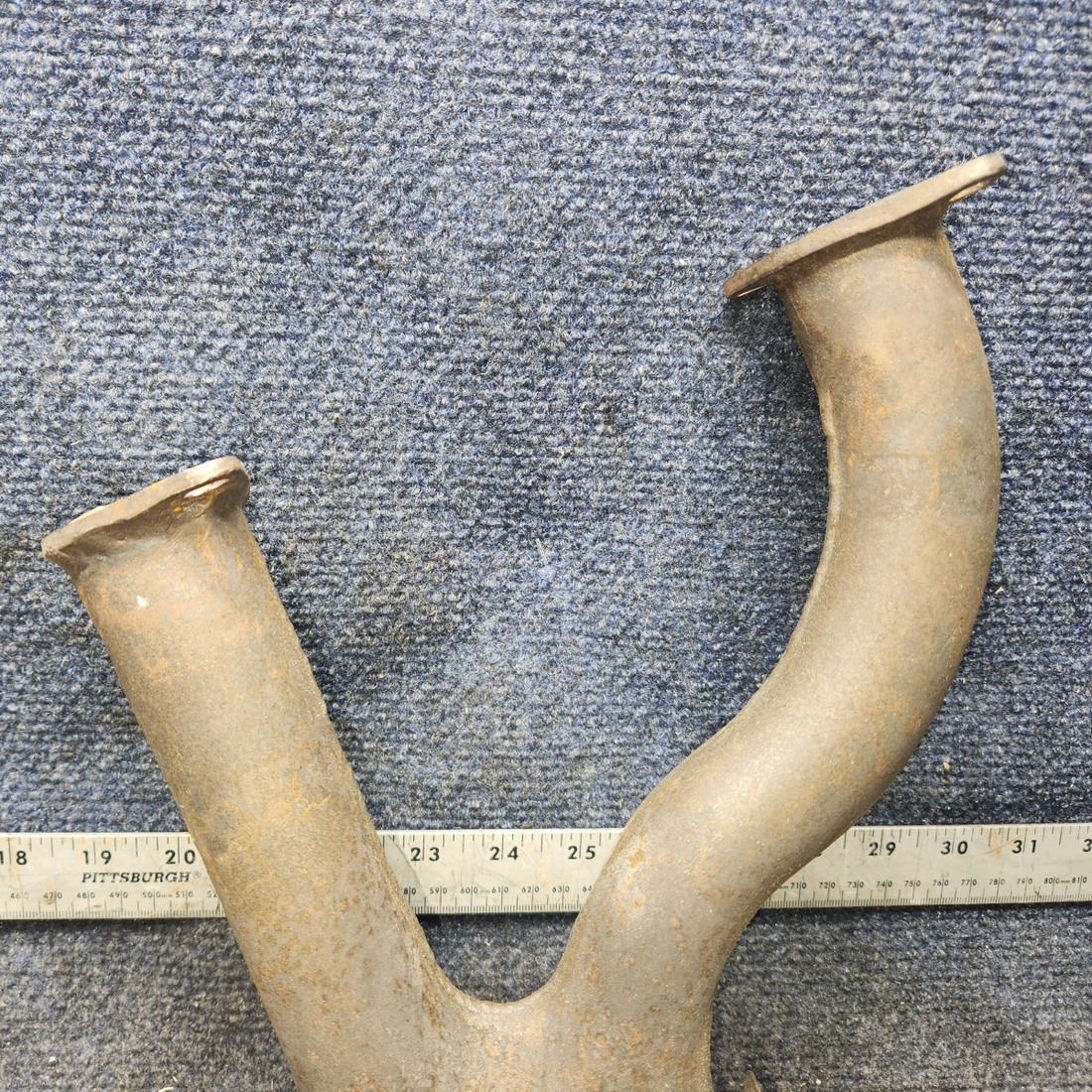 Used aircraft parts for sale, 35-950116 Beechcraft F35 Exhaust Stack Assembly - RH - Edge wear