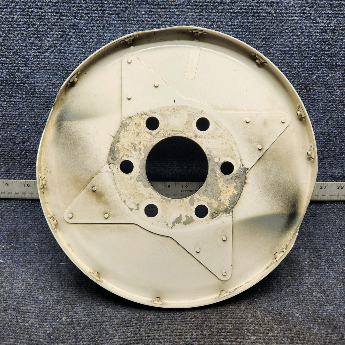 Used aircraft parts for sale, 553-599 PIPER PA28-161 Warrior III REAR SPINNER BULKHEAD