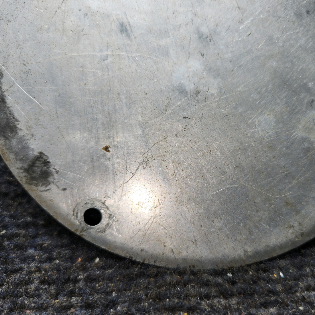 Used aircraft parts for sale, S225-1 Cessna 172E Inspection Cover Plate