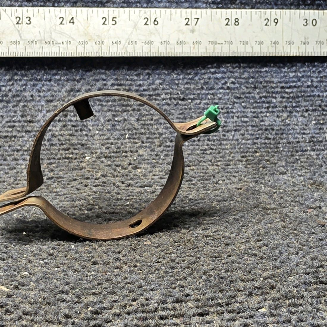 Used aircraft parts for sale, 0550176-31, 0550176-26 Cessna 172F Tailpipe Clamp Assembly