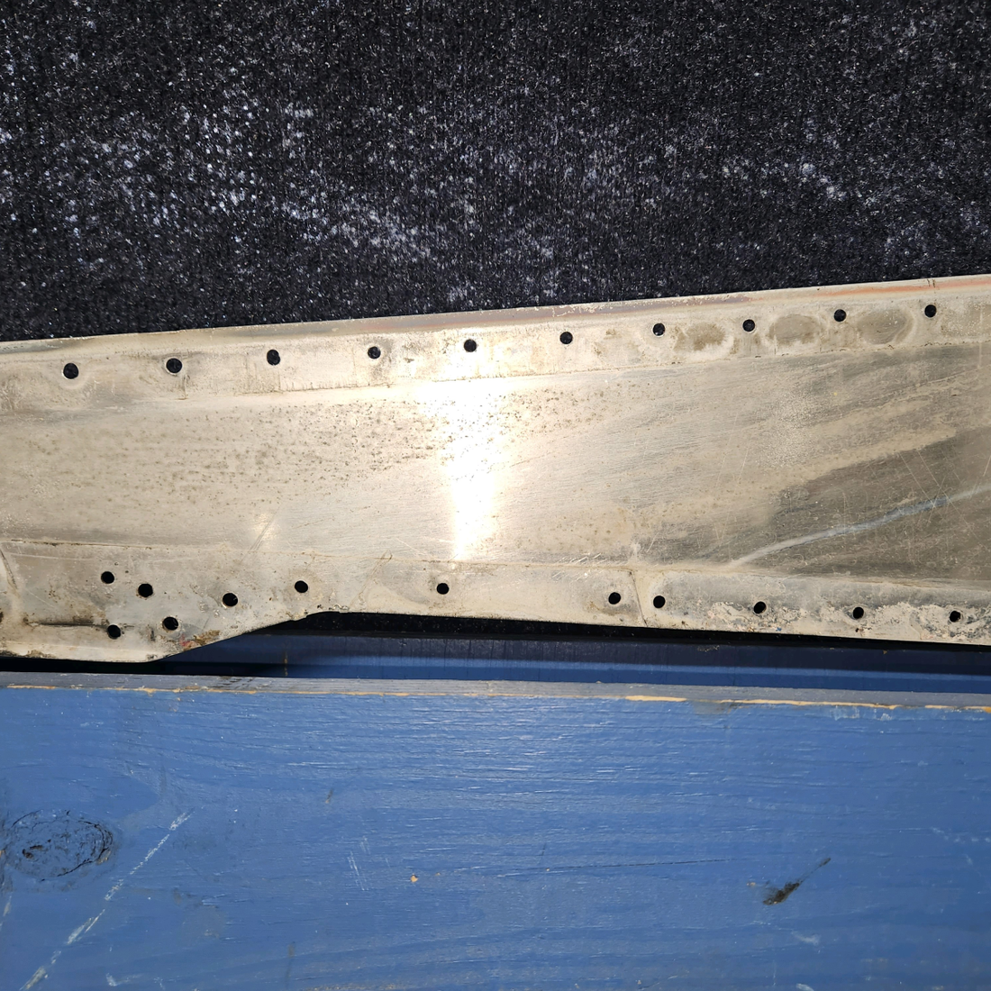 Used aircraft parts for sale, 0513007-4 Cessna 172E Doorpost Bulkhead Skin RH