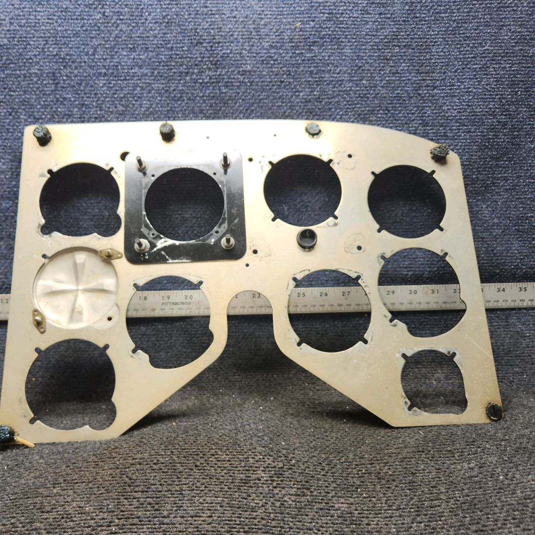 Used aircraft parts for sale, 0513316-3 Cessna 172F Instrument Shock Panel