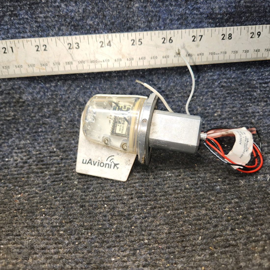 Used aircraft parts for sale, UAV-1002183-001 UAvionix Cessna 172 LED ADS-B Out Tailcone Light Assembly
