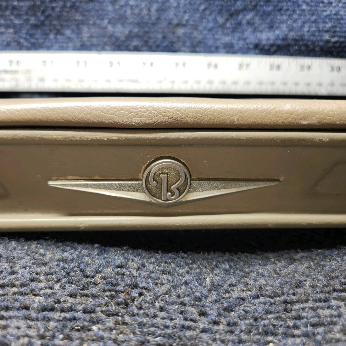 Used aircraft parts for sale, 96-534024-33C BEECHCRAFT 95-55B Rear Cabin Armrest Assembly - LH