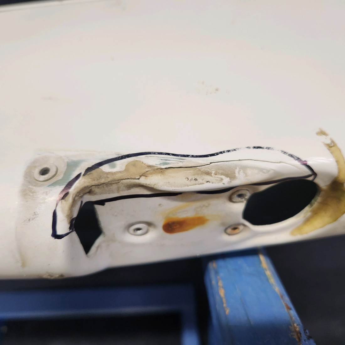 Used aircraft parts for sale, 0723200-5 CESSNA C172RG WING TIP ASSEMBLY LH